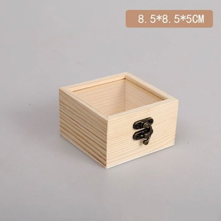 1/3 kpl lahjapaketointi puinen laatikko visuaalinen säilytys puinen laatikko 1 kpl