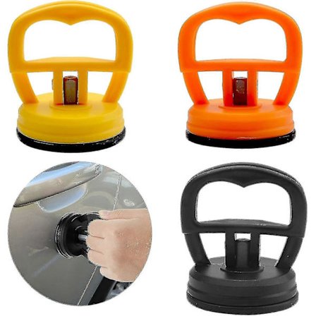 3 stk. bilbulkopptrekker, bilreparasjonsverktøy for bulker Kraftige bilbulkopptrekkere sugekopper 5,5 cm bulkopptrekker sugekopp