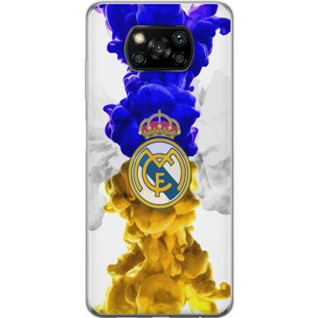 Kompatibel Mobilcover til Xiaomi Poco X3 NFC Real Madrid Farver