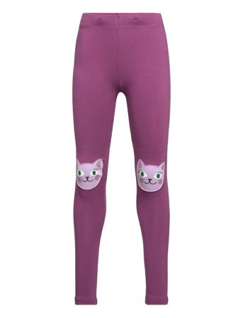 Leggings Cat Kneepatch Leggings Lilla Lindex*Betinget Tilbud