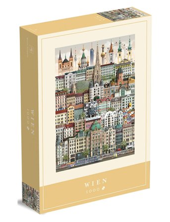 Martin Schwartz Vienna Jigsaw Puzzle (1000 Pieces) - Multi/patterned - 50X70CM