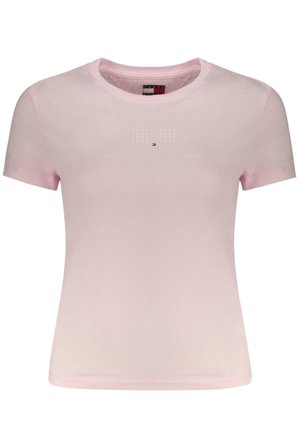 Tommy Hilfiger T-shirt Maniche Corte Donna Rosa