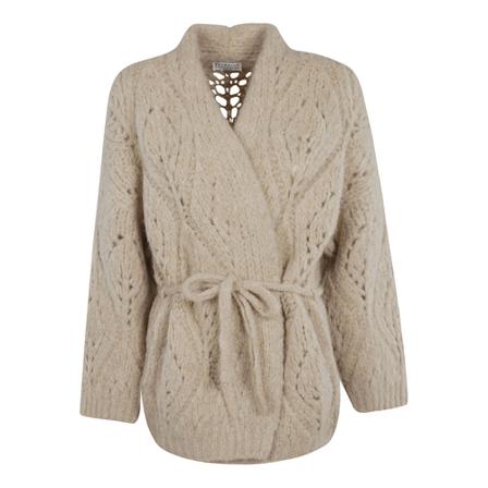 Brunello Cucinelli, Sweater Beige, Dames, Maat:M