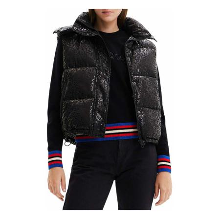 Desigual, Vests Zwart, Dames, Maat:XL