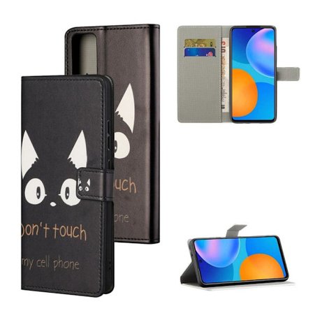 Plånboksfodral Huawei P Smart 2021 – Dont Touch My Cell Phone