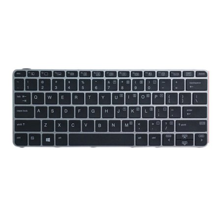 Nya tangentbord för HP EliteBook 820 G3 820 G4 725 G3 725 G4 tangentbord bakgrundsbelyst utan pekfunktion US Layout litet tangentbord