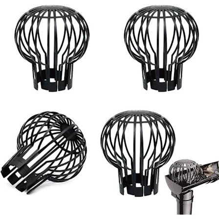 Rennerenseksjon 4 stk. Rennerfilter Anti-blad Renner Plast Renner Gua