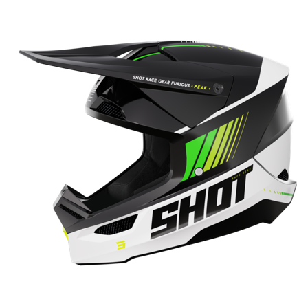 Casco Cross Shot Furious Peak Verde XL