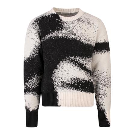 Alexander McQueen, Knitwear 712783Q1Xfx Beige, Heren, Maat:M