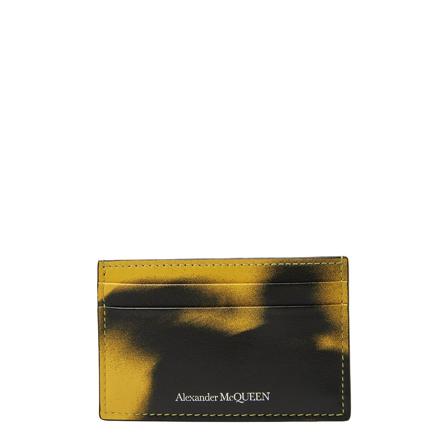 Alexander McQueen, Wallets Cardholders Żółty, Mężczyzna, Rozmiar: ONE Size