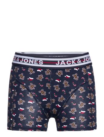 Jacgingerman Giftbox Jnr Night & Underwear Underwear Underpants Navy Jack & J S