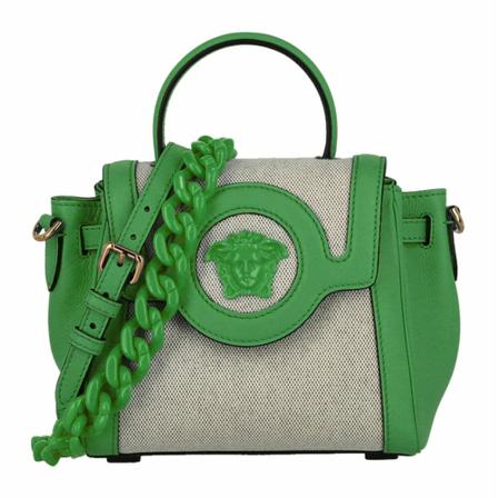 Versace, Shoulder Bags Groen, Dames, Maat:ONE Size