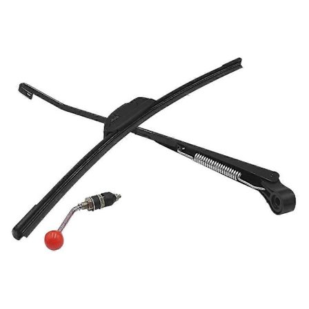 350*400mm Manuell UTV Vindusvisker 15.7 Tommers Viskersett For Polaris Ranger Rzr 800 900 1000 Can Am Kawasaki Honda