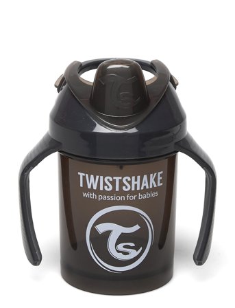 Twistshake Twistshake Mini Cup Black 230Ml 4+M - Black - ONE SIZE