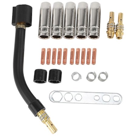 24 kpl Kulutusosat Sarja Mig / Mb15 Kosketinputkille Hitsaustarvikkeet Mig Hitsaustarvikkeet Kulutus