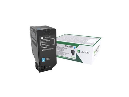 Lexmark Toner 75B20C0 Cyan - Lyreco - Toner och bläck - Tonerkassetter - Toner Lexmark