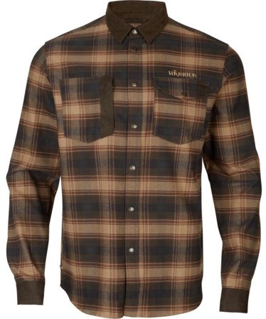 Härkila M's Aivak L/S Shirt Burgundy