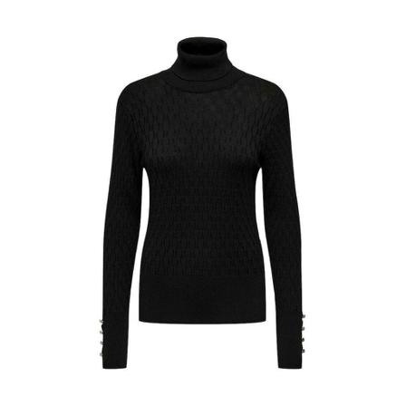 Only, Turtlenecks Zwart, Dames, Maat:S