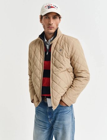 GANT Quilted Windcheater - Beige - S