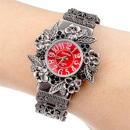 Kvinnors armbandsklocka Retro Relojes vintage armbandsklocka kvarts lyx kvinnlig feminino avslappnad armbandsur xinhua modeklockor