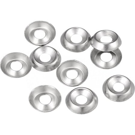 Kopvaskemaskine Kopvaskemaskine Forsænket Vaskemaskine #6 304 Rustfrit Stål Til Skruebolt 150stk