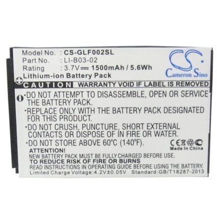 Batteri til Navigator, GPS til Golf Buddy World Platinum, Platinum osv.