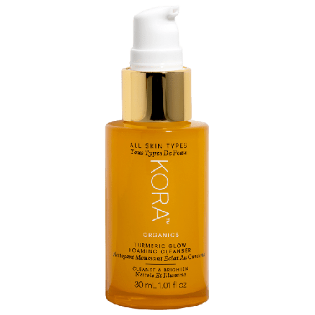 KORA Organics Turmeric Glow Foaming Cleanser Rengöring Dam 30 ML