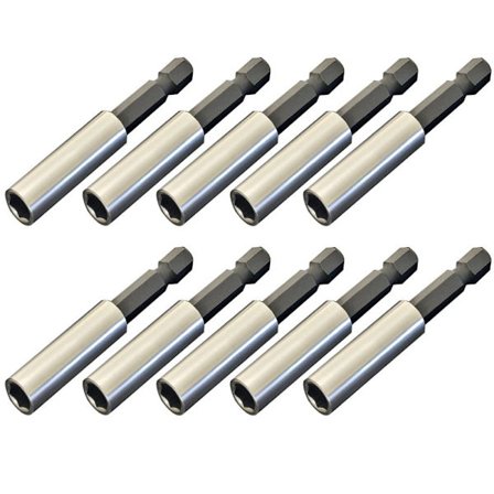 10 STK forlænger bit holder skruetrækker bit driver sæt