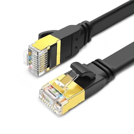 Cat 8 Ethernet-kabel 3m, hög hastighet 40gbps 2000mhz Sftp nätverkskabel 3m internet Lankabel 3m för router, PC, hubb, bärbar dator, spel