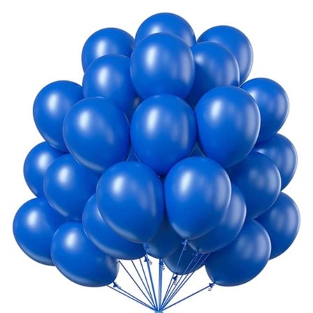 Blue Balloons 100-Pack 26 cm latex