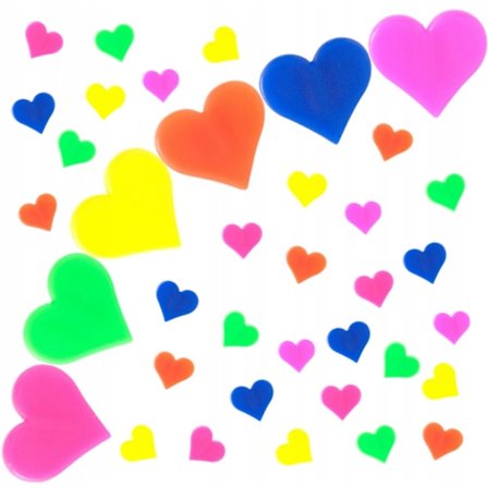 Sæt med 38 Farvede Refleksperler til Cykel Eger