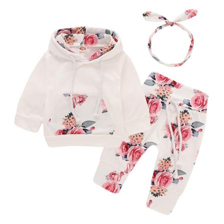 Spädbarn Flicka Nyfödd Baby Set 0 3 Months Toddler Set Outfit Ba