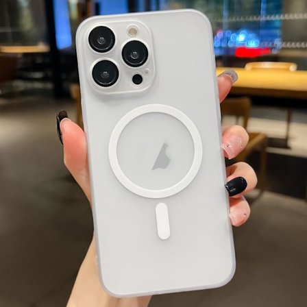 iPhone 16 Pro Ultra-tunn MagSafe Frostad PC Skal