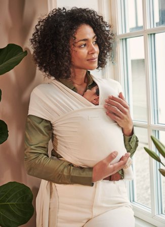 Baby Wrap for Newborns in Organic Cotton | Moonboon