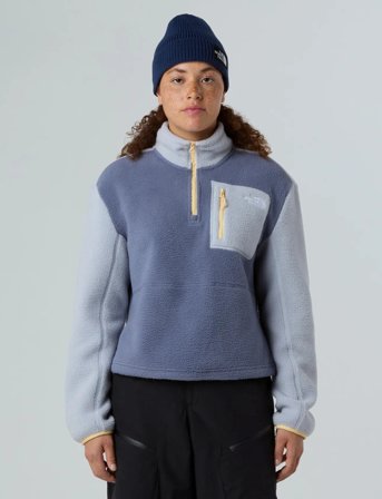 The North Face W Yumiori 1/4 Zip - Purple - L