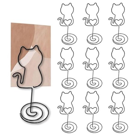 Skrivebord Memo Holder Stand Foto Display Clip Stand Bordkort