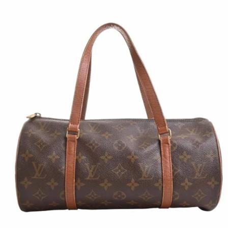 Louis Vuitton Vintage Pre-owned Canvas handbags brun, Dam Vintage Väskor, Dam, Storlek: ONE SIZE