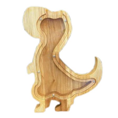 Trädjur Dinosaurie Form Spargris Pengar Sparbössa Barn Present Heminredning Tyrannosaurus