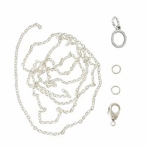 Me & My Box Silver O Pendant Set One Size - Stationery - One size - Silver - Mädchen - Jewelries & Jewel-case