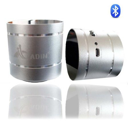 Vibrerande högtalare - HIGH-TECH & WELLBEING - Grå Bluetooth - 10Watt - Vibration - Handsfree-funktion