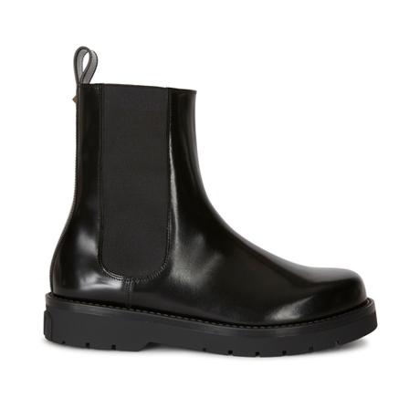 Valentino Garavani, Chelsea Boots Czarny, Mężczyzna, Rozmiar: 42 EU