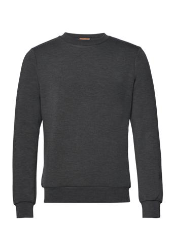 Abel Crew Neck Sweat Sweat-shirt Tröja Grå Mos Mosh Gallery