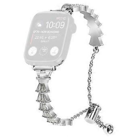 Kompatibel med Apple Watch Series 9 / 8 / 7 41mm / 6 / 5 / 4 / SE / SE (2022) / SE (2023) 40mm / 3 / 2 / 1 38mm Metallarmband Smycke