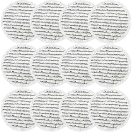 Ersättnings Steam & Scrub Pads 12-pack för Shark S7001/S8201-serien (FMY)