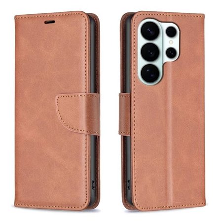 ABEEL Mobilskal till Samsung Galaxy S26 Ultra Stöttålig KonstLäder - Brun