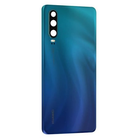 Batteriskal till Huawei P30 - Huawei - Ersättning - Blå - Kameralins