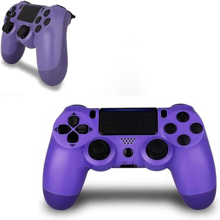 Kontroller, trådlös spelkontroll för PS-4, PEOPPARK fjärrspelskontroll, kompatibel med PEOPPARK-konsol Windows10 /8/7/XP, PC Laptop MAC, Android, 