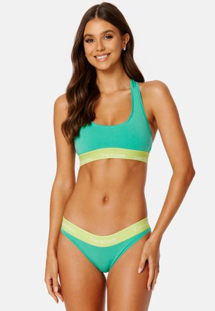 Calvin Klein Unlined Bralette 9T7 Aqua Green Klær