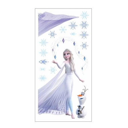 Hjemmedekor Frozen Elsa For Kids Rom Film Veggklistremerke Jentegave DIY Vannfast Ny