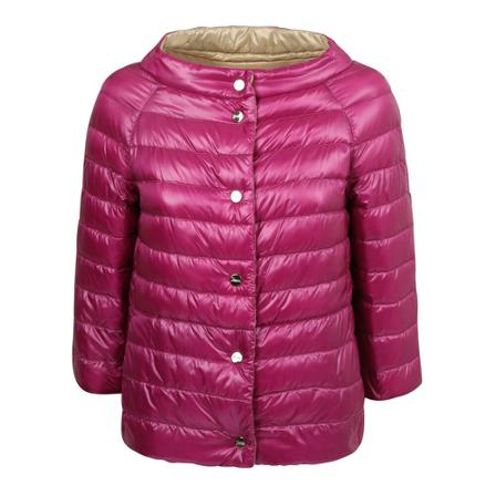 Herno, Reversible Jacket Różowy, Kobieta, Rozmiar: S